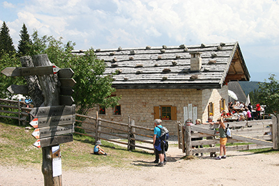 Der Schötzerhof als Ausgangspunkt für Wanderungen zu Almen