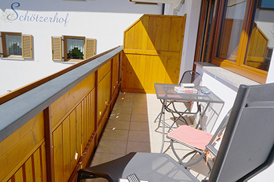 Südbalkon Salten Schötzerhof